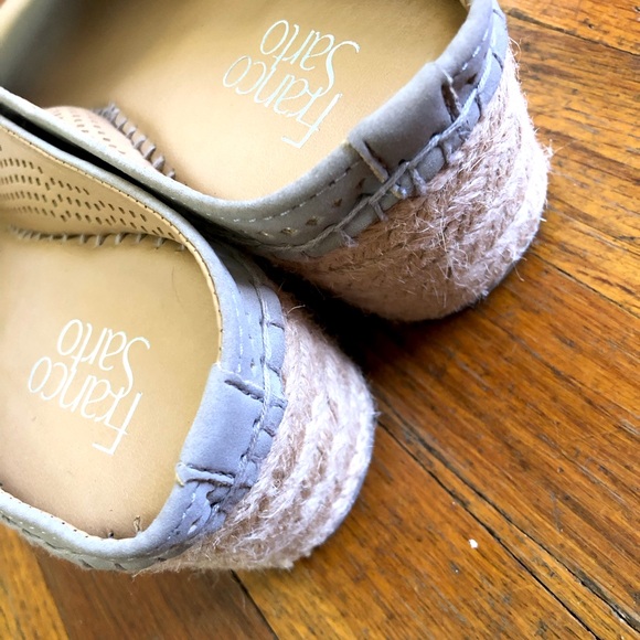 NEW Franco Sarto Paige 2 Espadrille Platform Wedges in Cashmere | 11 - Picture 7 of 9